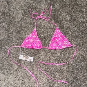 Bright swimwear bikini top - size small